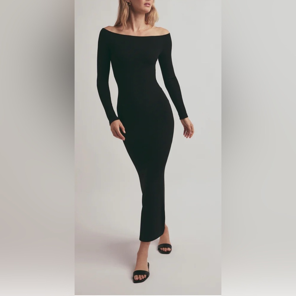Favorite Daughter Black Maxi Dress